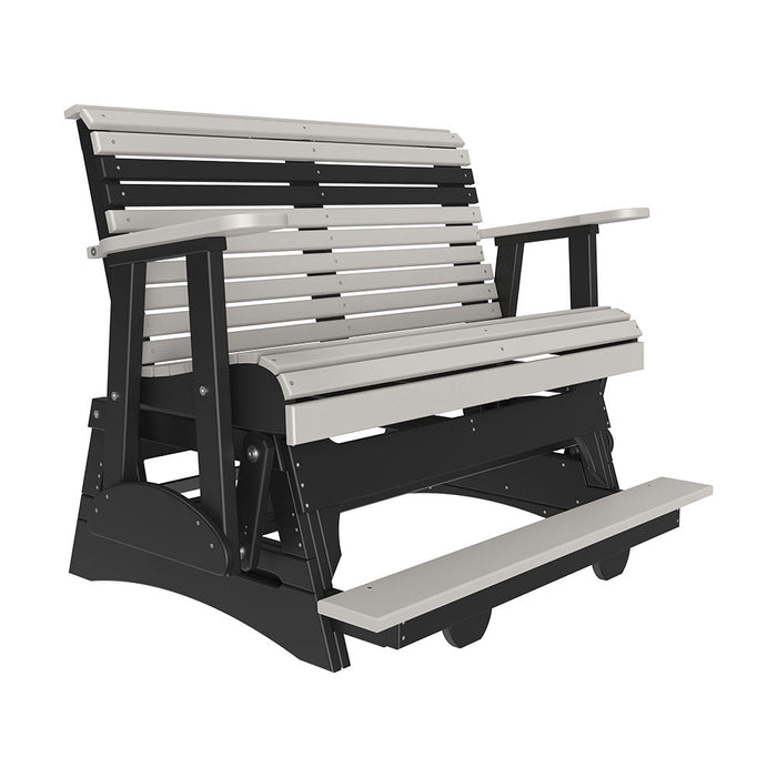 LuxCraft 4' Plain Balcony Glider Chair