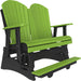 LuxCraft 4' Adirondack Balcony Glider Chair