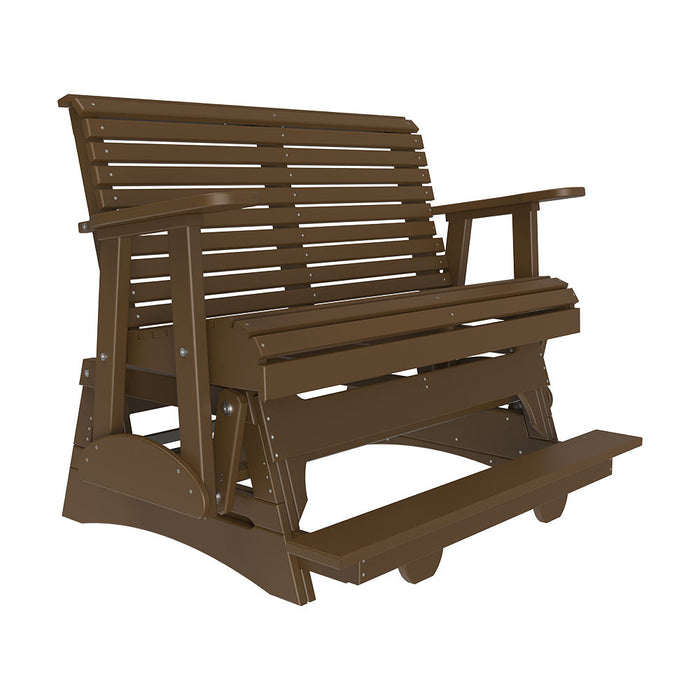 LuxCraft 4' Plain Balcony Glider Chair