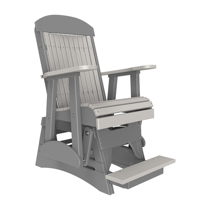 LuxCraft 2' Classic Balcony Glider Chair 2CPBAG