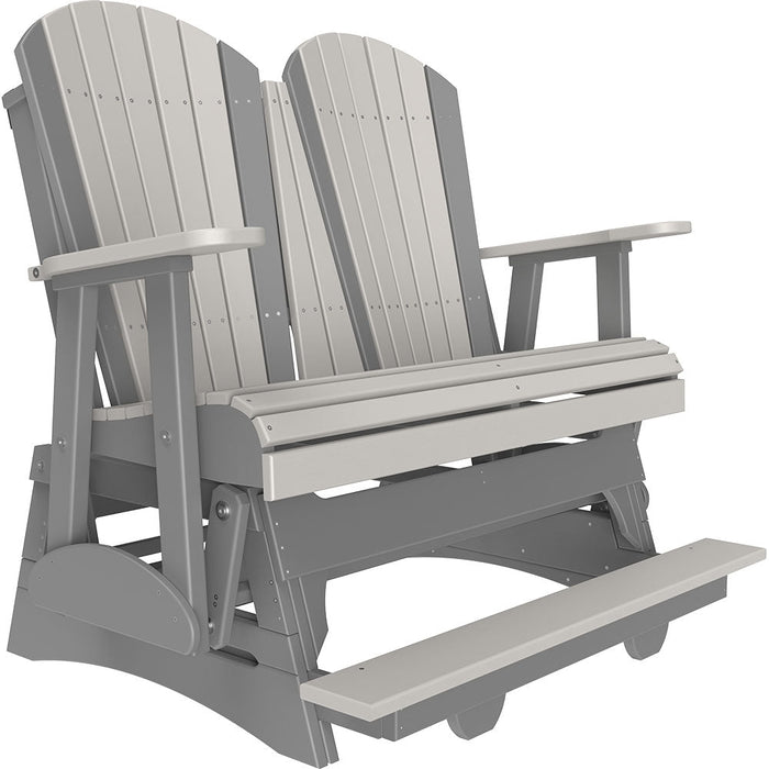 LuxCraft 4' Adirondack Balcony Glider Chair