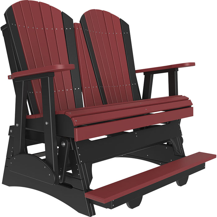 LuxCraft 4' Adirondack Balcony Glider Chair