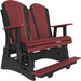 LuxCraft 4' Adirondack Balcony Glider Chair