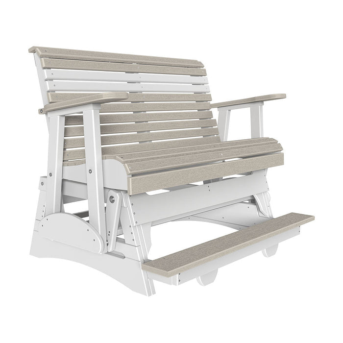 LuxCraft 4' Plain Balcony Glider Chair