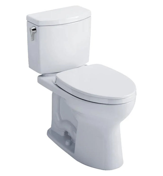 TOTO Drake II 28 1/2" Two-Piece 1.0 GPF Single Flush Elongated Toilet MS454124CUFG