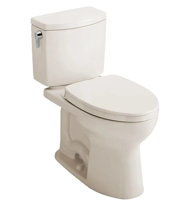 TOTO Drake II 28 1/2" Two-Piece 1.0 GPF Single Flush Elongated Toilet MS454124CUFG