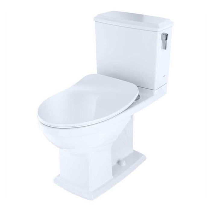 TOTO Connelly Two-Piece Close Coupled Toilet with 1.28 GPF & 0.9 GPF Dual Flush and Right Hand Trip Lever in Cotton MS494234CEMFRG#01