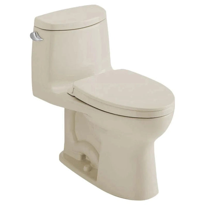 TOTO Ultramax II 28 3/8" One-Piece 1.28 GPF Single Flush Elongated Toilet and Washlet+ Connection MS604124CEFG