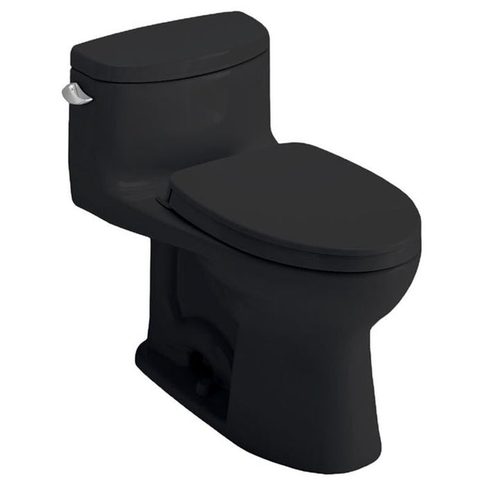 TOTO Supreme II 28 3/8" One-Piece 1.28 GPF Single Flush Elongated Toilet and Washlet+ Connection MS634124CEFG