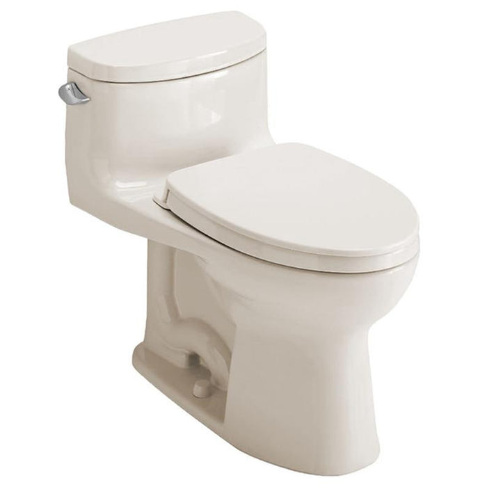 TOTO Supreme II 28 3/8" One-Piece 1.28 GPF Single Flush Elongated Toilet and Washlet+ Connection MS634124CEFG