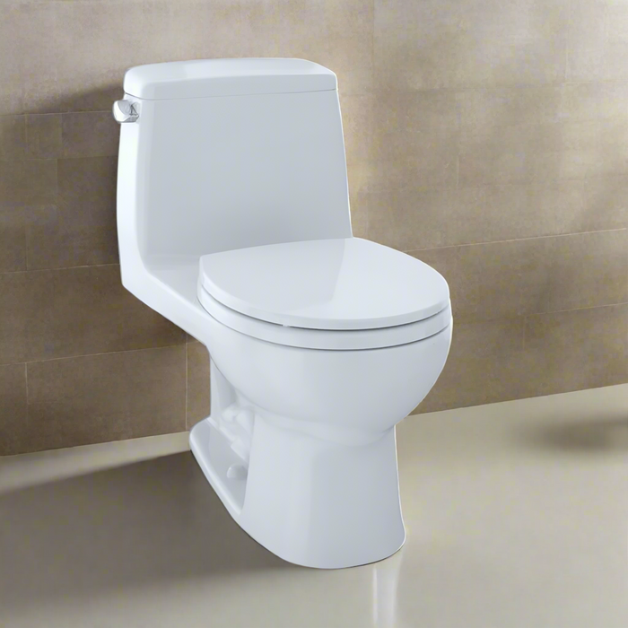 TOTO Ultimate One-Piece Round Bowl with SoftClose Seat and 1.6 GPF Single Flush MS853113