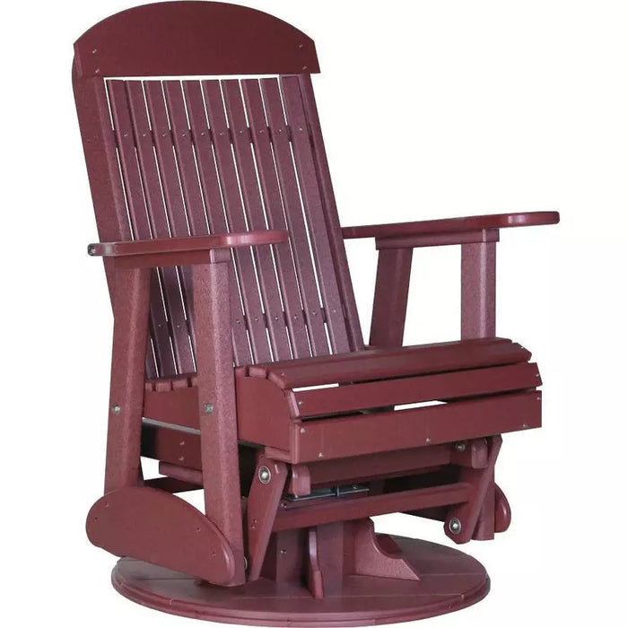 LuxCraft 2' Classic Swivel Glider Chair