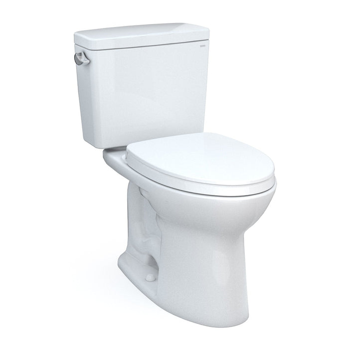 TOTO Drake Two-Piece 1.6 GPF Toilet with 10" Rough-in and SoftClose Seat, Washlet+ Ready