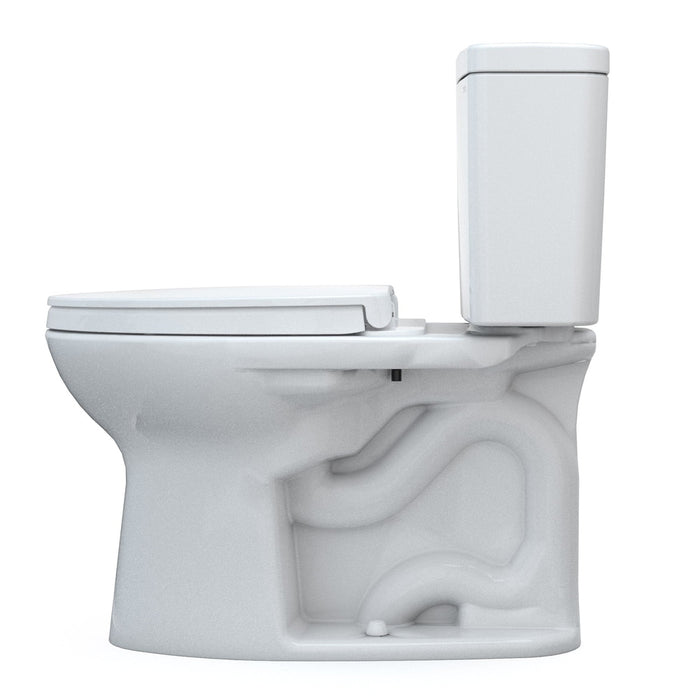 TOTO Drake Two-Piece 1.28 GPF Toilet with 10" Rough-in and SoftClose Seat, Washlet+ Ready