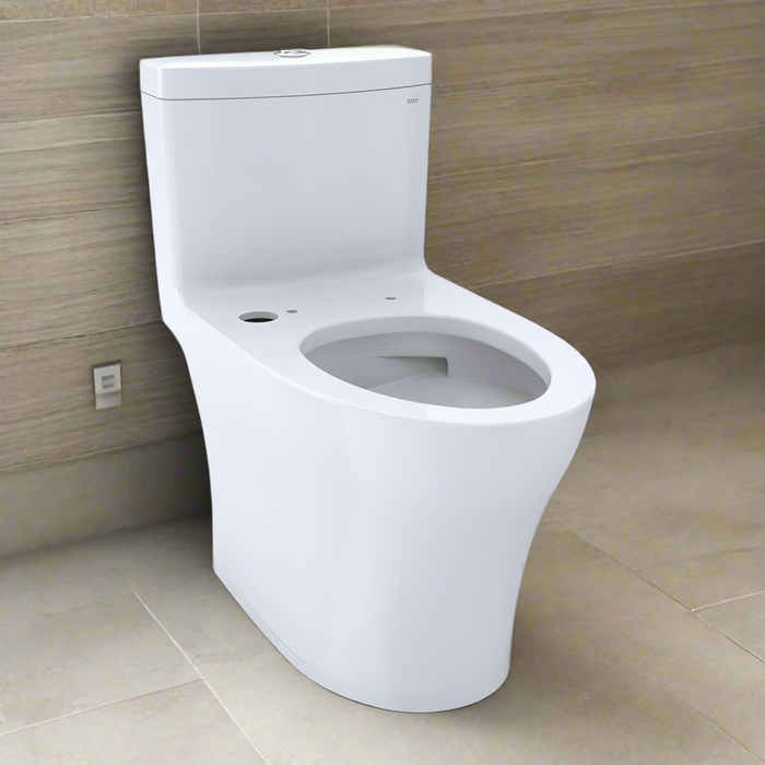 TOTO Aquia IV One-Piece Dual Flush WASHLET+ and Auto Flush Ready Toilet, CST646CEMFGNAT40#01