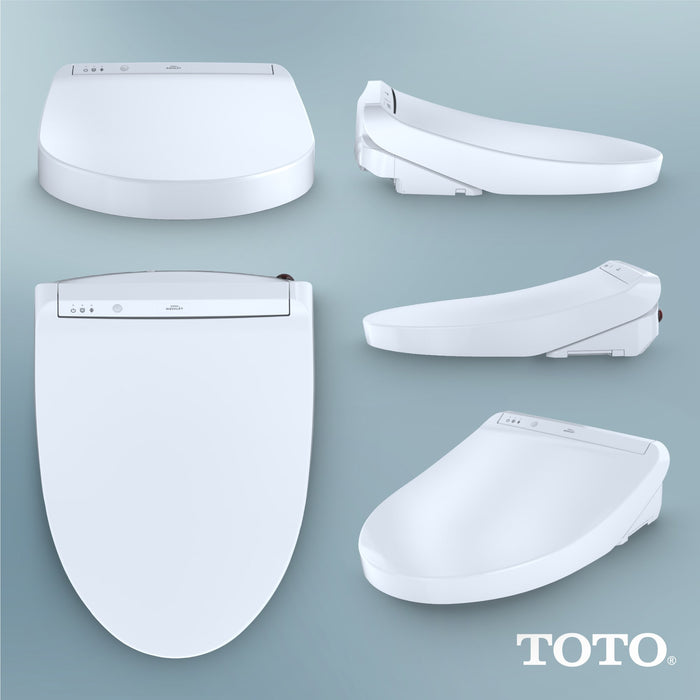 TOTO Washlet K300 Bidet Toilet Seat with Water Heating, Premist and Wand Cleaning