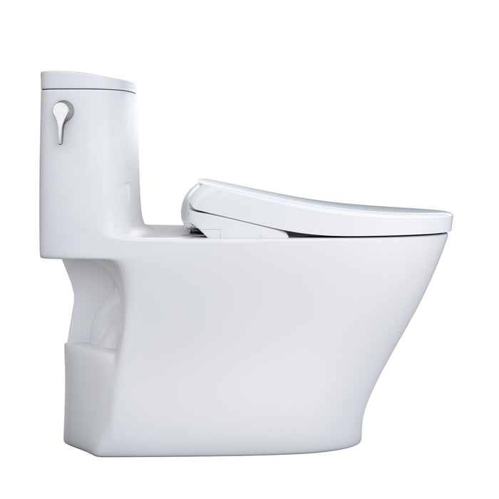 TOTO WASHLET+ Nexus One-Piece Toilet with Auto Flush S7A Bidet Seat, Cotton White