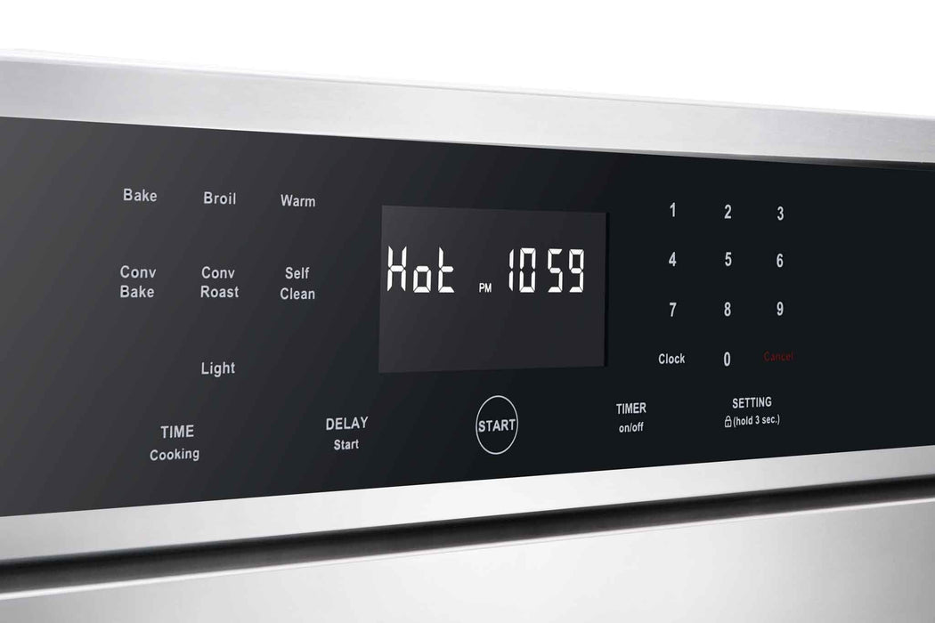 Thor Kitchen 30-Inch Professional Self-Cleaning Electric Wall Oven in Stainless (HEW3001)