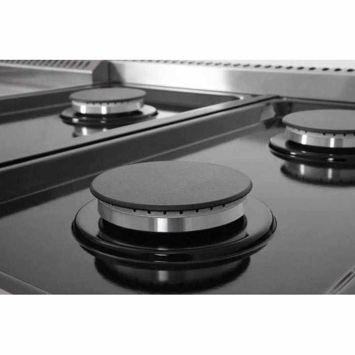 Thor Kitchen 48-Inch 6.8 cu. ft. Double Oven Gas Range in Stainless Steel (LRG4807U)