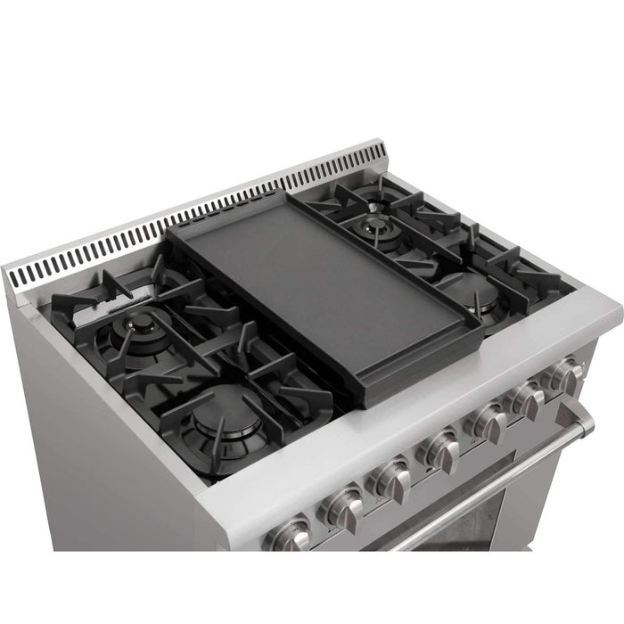 Thor Kitchen Cast Iron Double Burner Griddle Plate (RG1032)