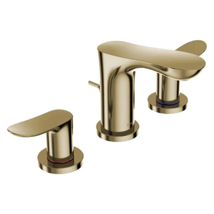 TOTO Global 1.2 GPM Widespread Bathroom Faucet with Pop-Up Drain Assembly