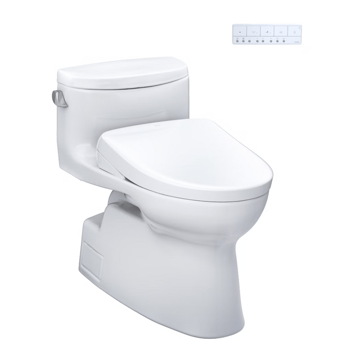 TOTO Carolina® II WASHLET®+ S7A One-Piece Toilet - 1.28 GPF