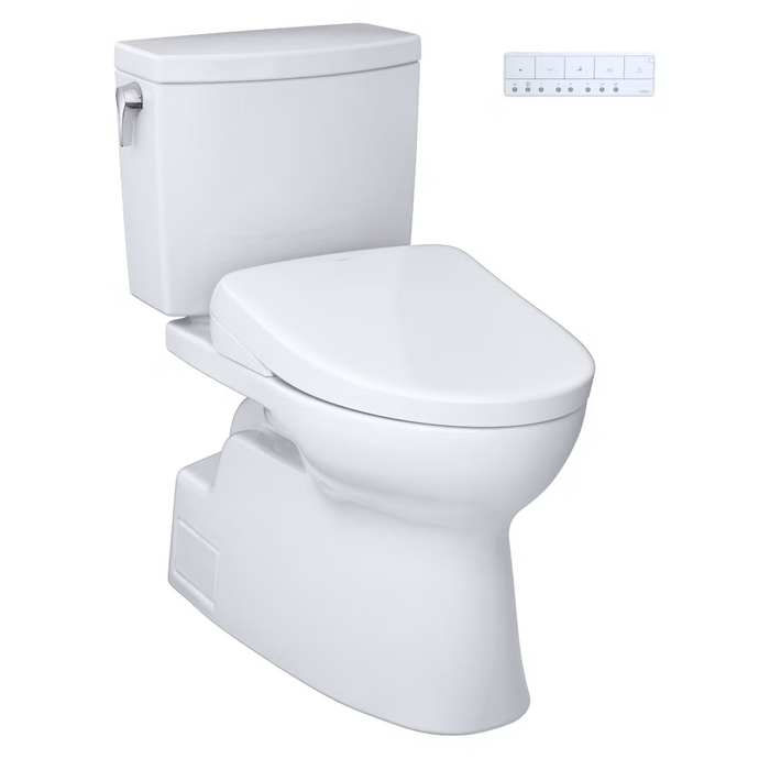 TOTO Vespin® II WASHLET®+ S7A Two-Piece Toilet - 1.0 GPF