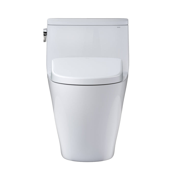 TOTO WASHLET+ Nexus One-Piece Toilet with Auto Flush S7A Bidet Seat, Cotton White