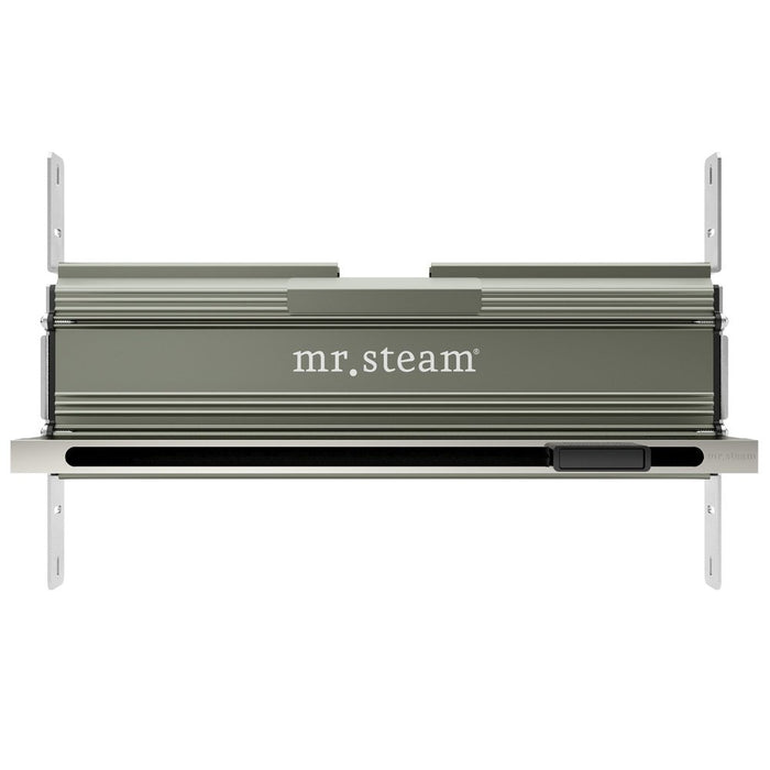 Mr. Steam XDream Linear Programmable Steam Generator Control Kit with iSteamX Control and Linear Steamhead in White Polished Nickel