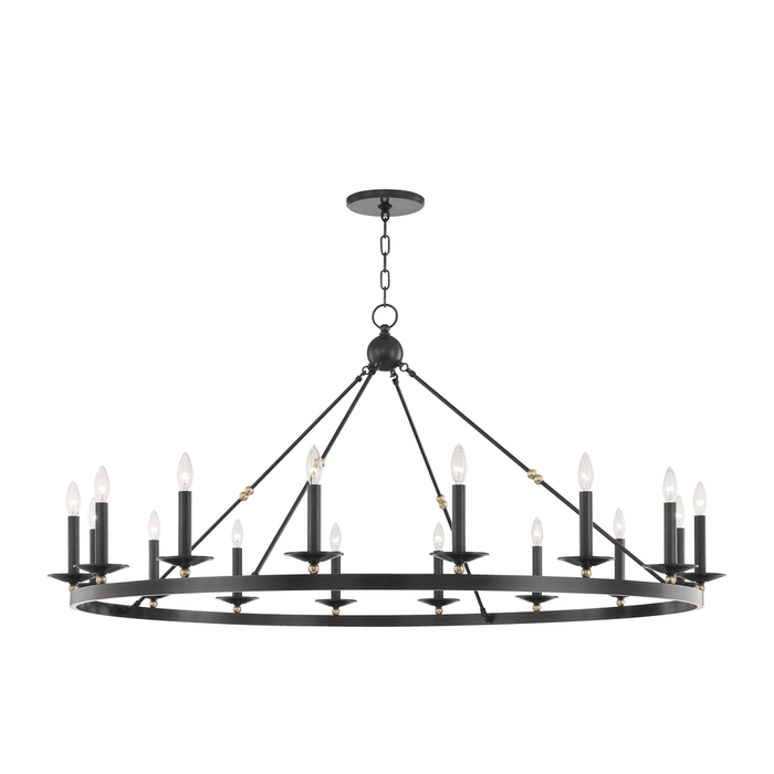 Hudson Valley Lighting Allendale Chandelier, 16 Light, 58 in. Wide