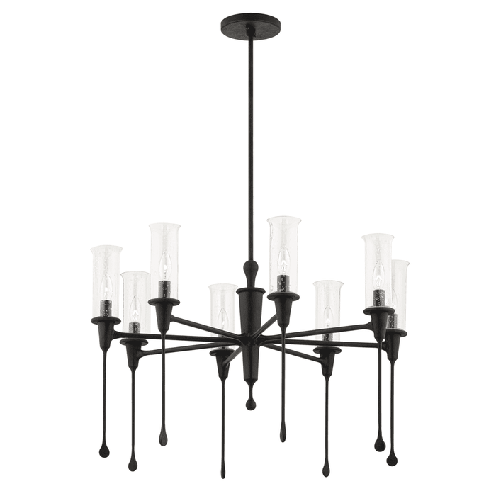 Hudson Valley Lighting Chisel Chandelier, 8 Light, 31.75 in. Wide