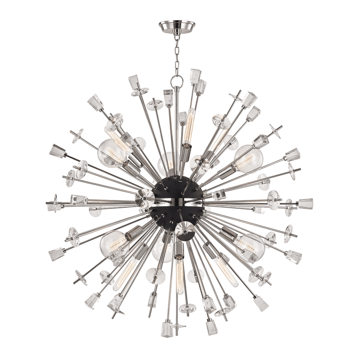 Hudson Valley Lighting Liberty Chandelier, 12 Light, 46 in. Wide