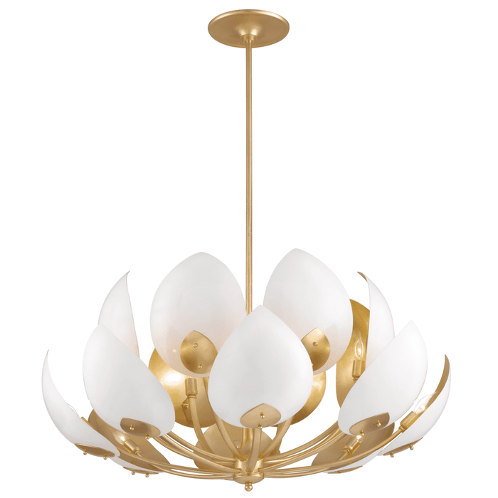 Hudson Valley Lighting Lotus Chandelier, 16 Light, 38.5 in. Wide