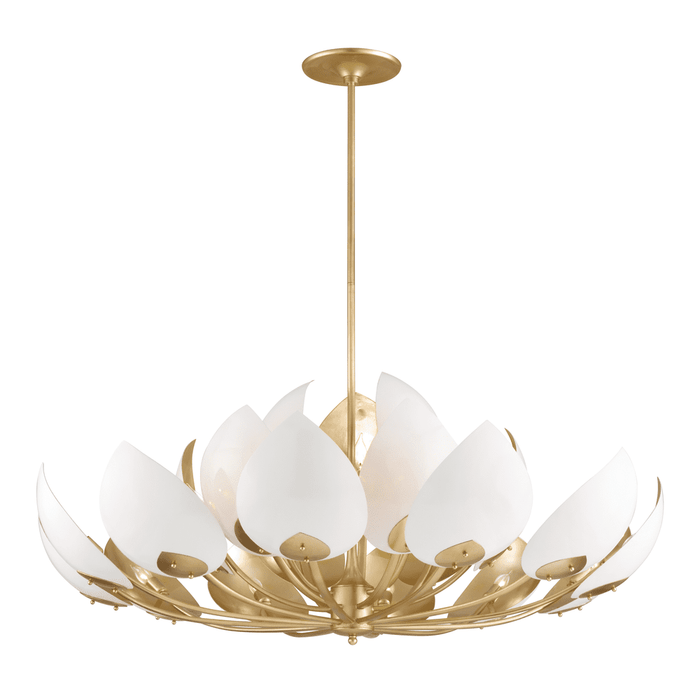 Hudson Valley Lighting Lotus Chandelier, 21 Light, 54 in. Wide