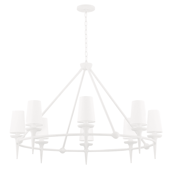 Hudson Valley Lighting Torch Chandelier, 8 Light, 48 in. Wide